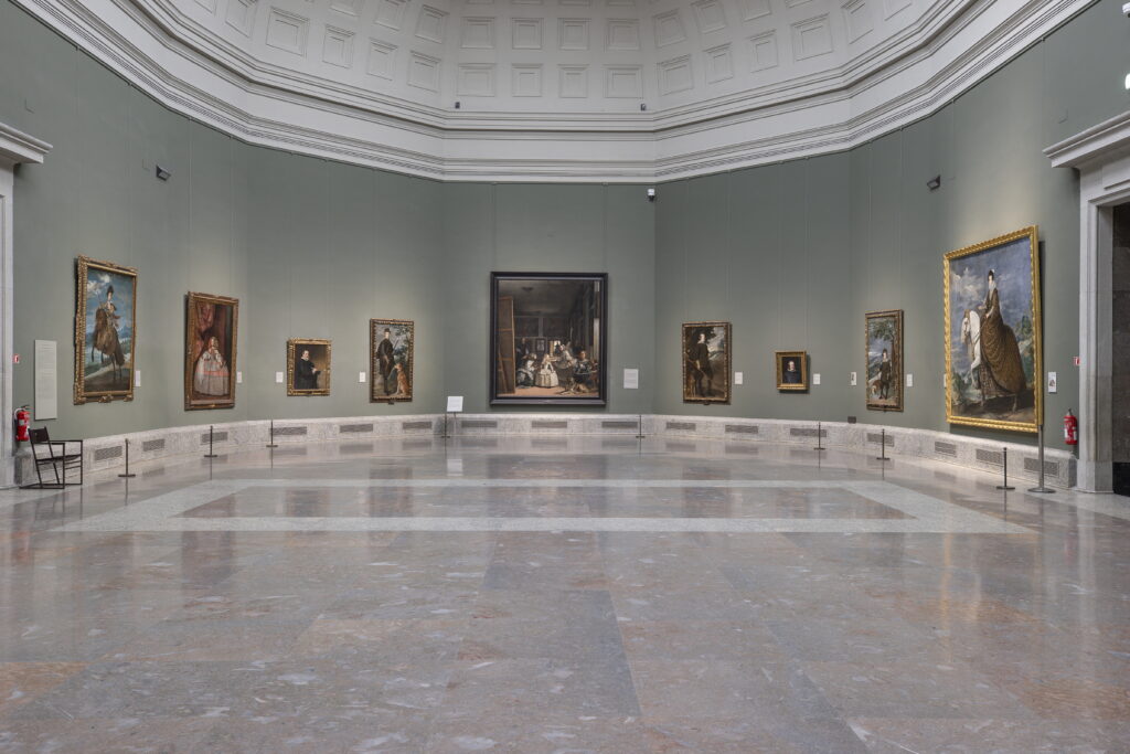 La sala 12 del Museo del Prado de Madrid.