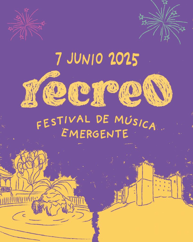 Fotografía de cartel promocional del festival RECREO.