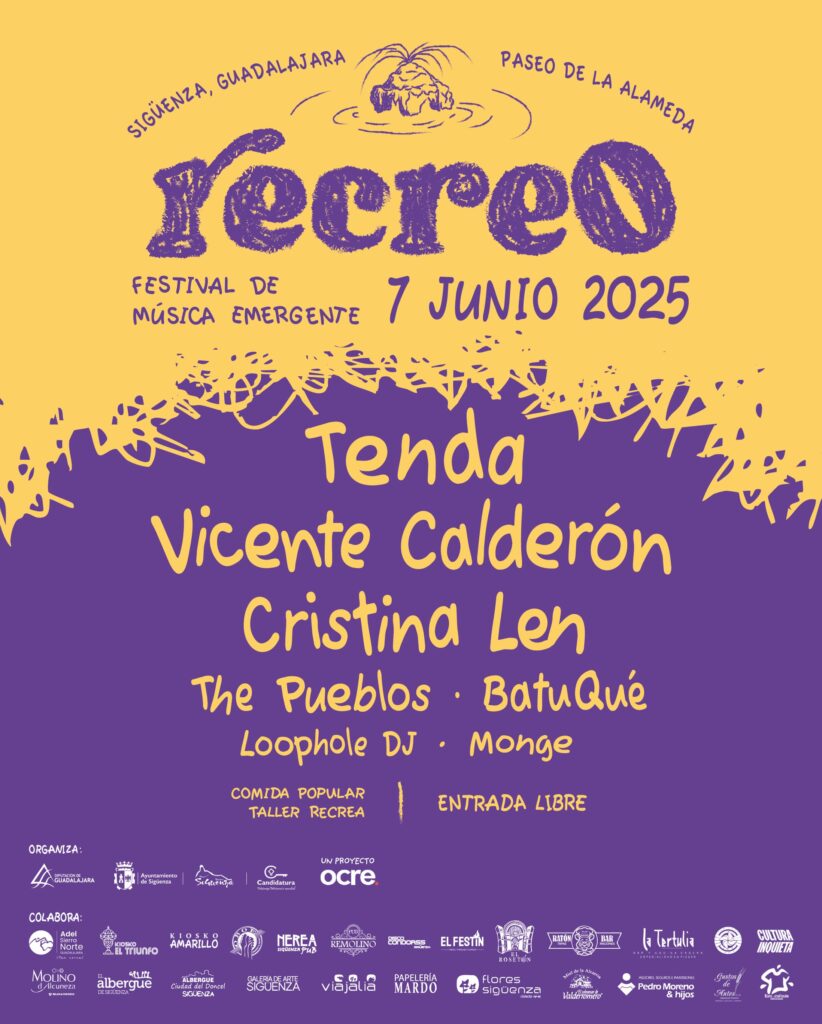 Cartel del festival RECREO.