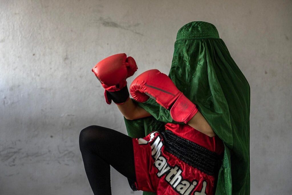 Ebrahim Noroozi deportistas mujeres afganas