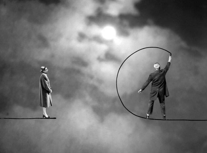 Fotografía de Gilbert Garcin.
