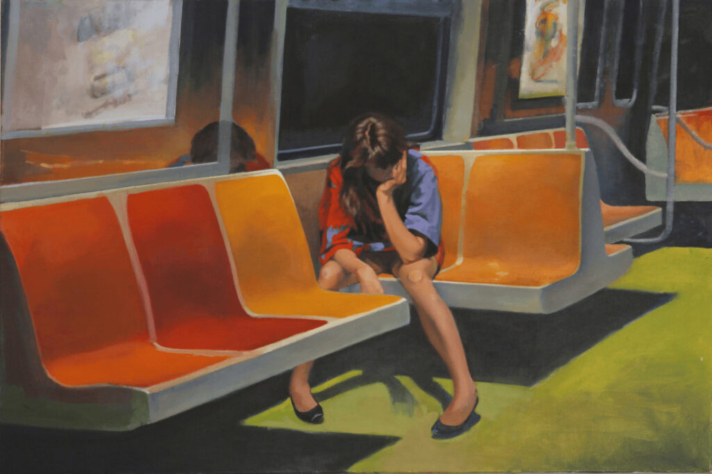 Serigrafía, Q train, Nigel Van Wyeck
