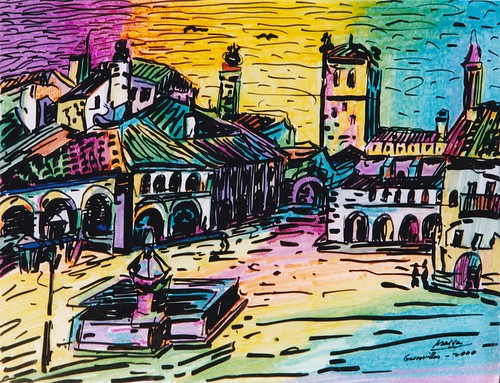 Cáceres. Plaza Mayor. José Massa Solís, 2005