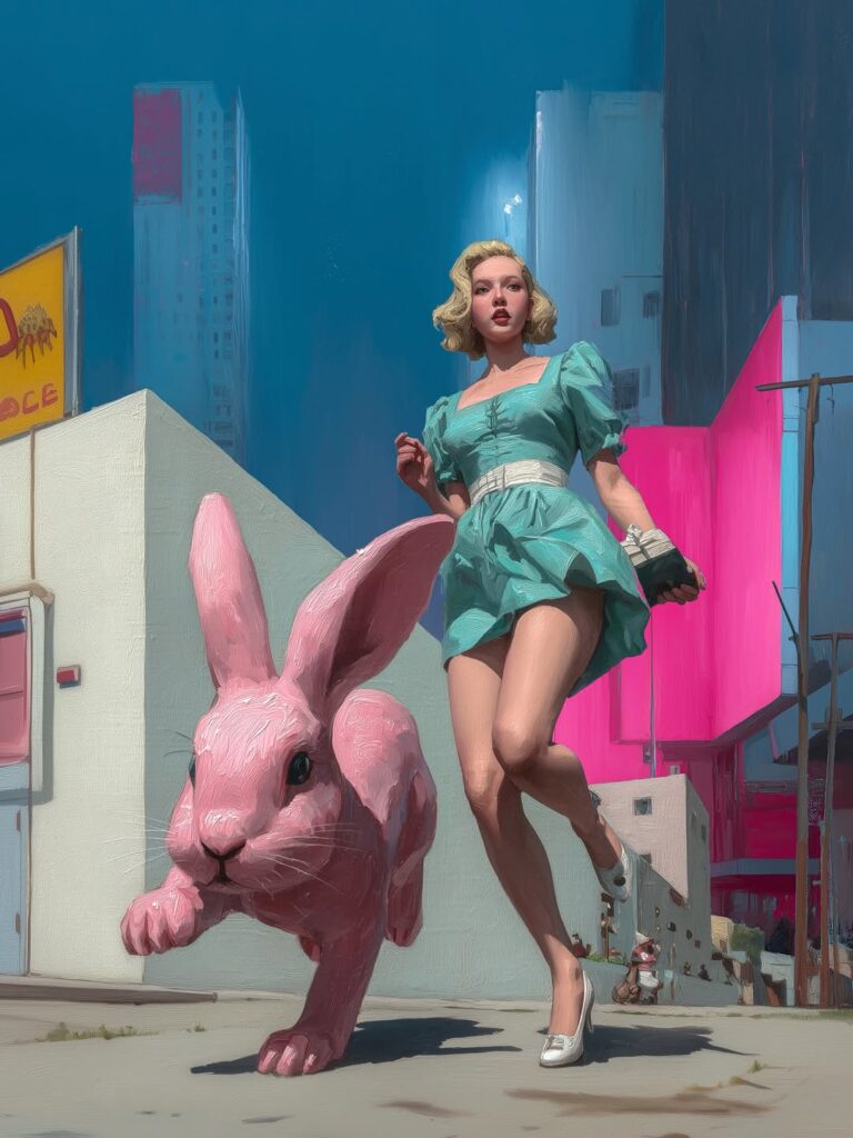 Alice in the Concrete Land II, Hana Choi.