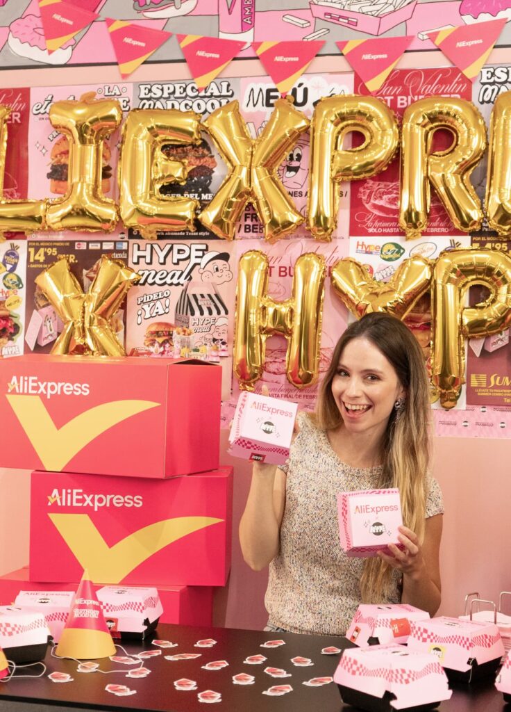 #AliExpressXHYPE, en el cumpleaños del abuelo de @laura_garkas, vía Aliexpress