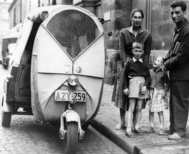 Familia Montin, viaje en scooter de Sídney a París