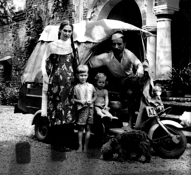 Familia Montin, viaje en scooter de Sídney a París