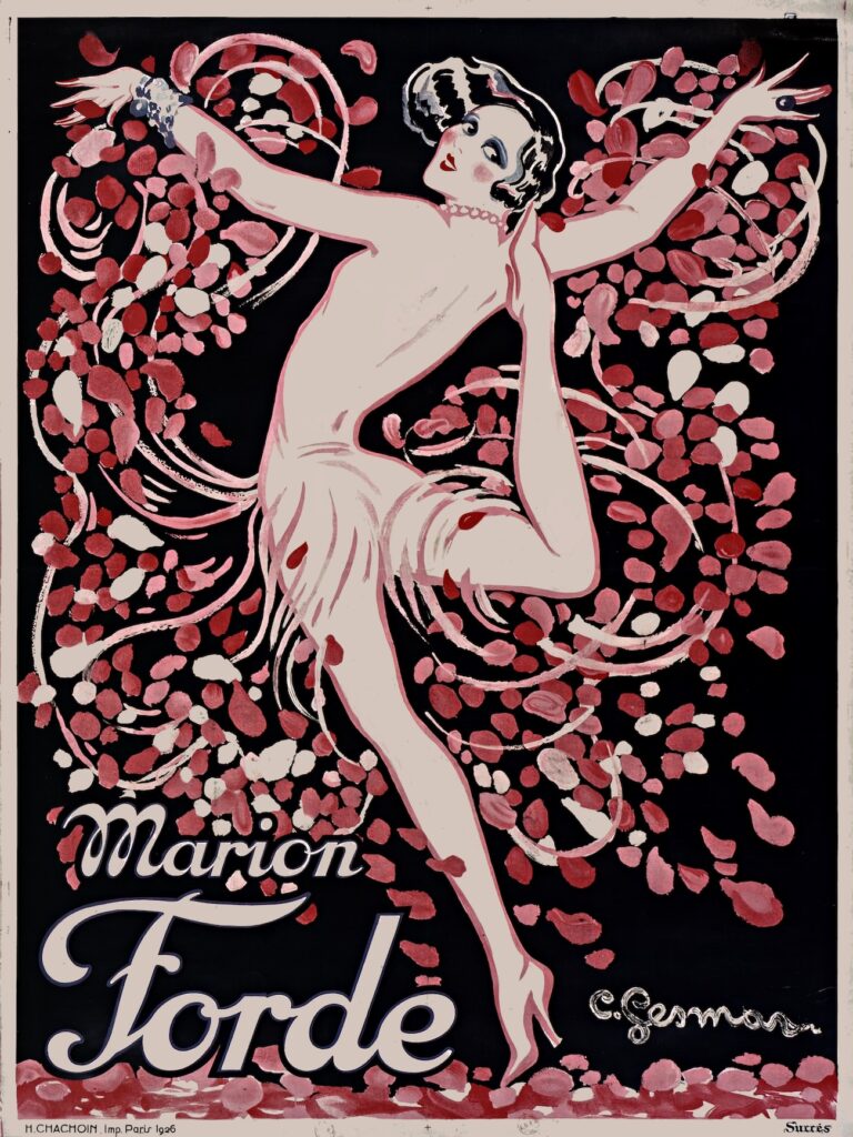 Cartel Marion Forde por Charles Gesmar, 1926